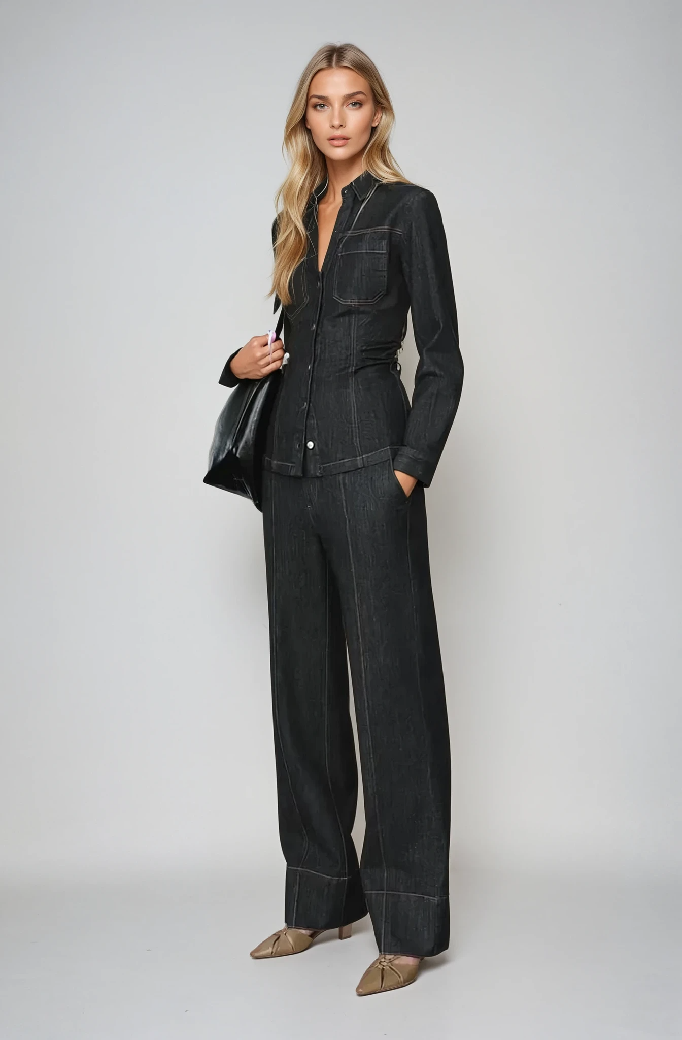 BELANA™ | Snygg denim set