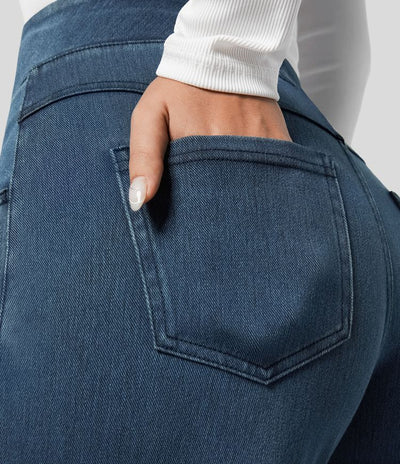 EVY™ | Bekväm Elastisk Byxa med Hög Midja