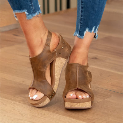 BELLA™ | Lädersandaler