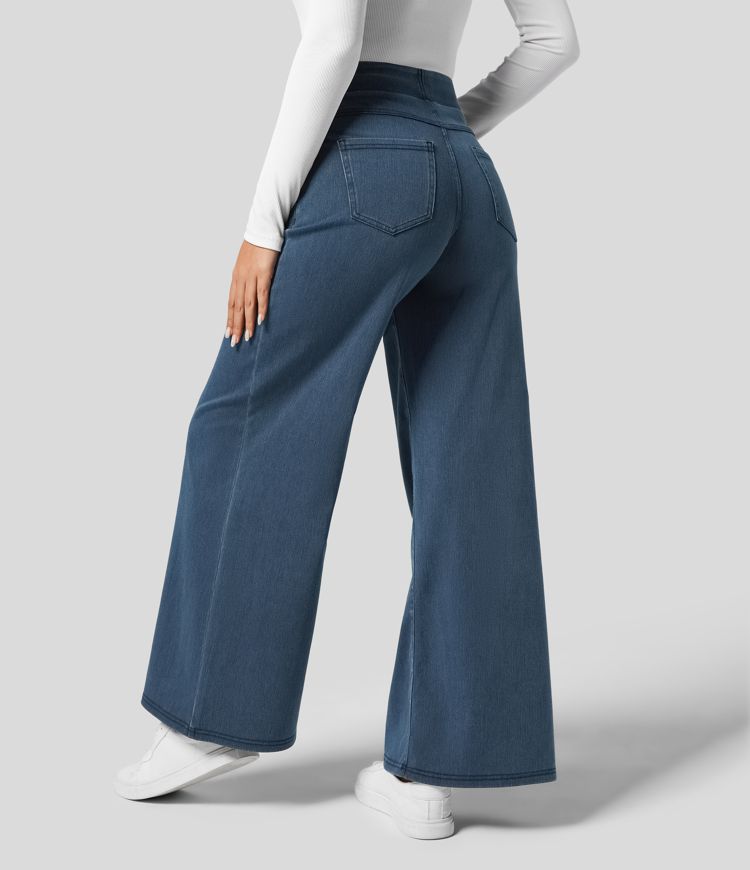 EVY™ | Bekväm Elastisk Byxa med Hög Midja