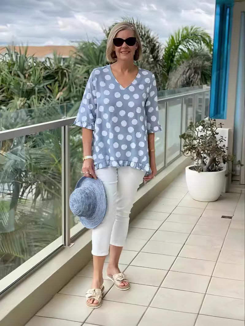 VIVIEN – VINTAGE-INSPIRERAD TOPP