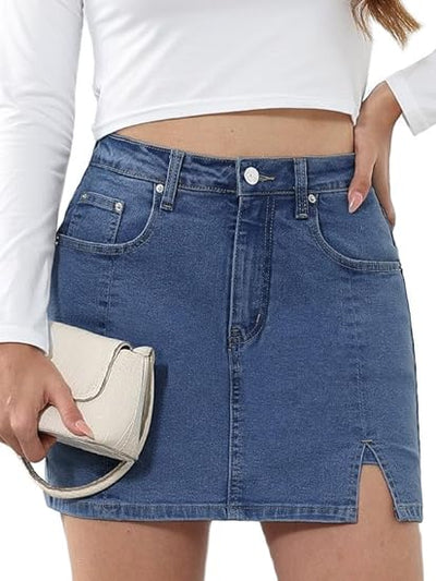 Kylie | Denim Skort