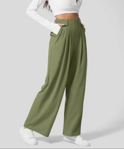 DEWI™ | Elegant Elastisk Byxa med Hög Midja