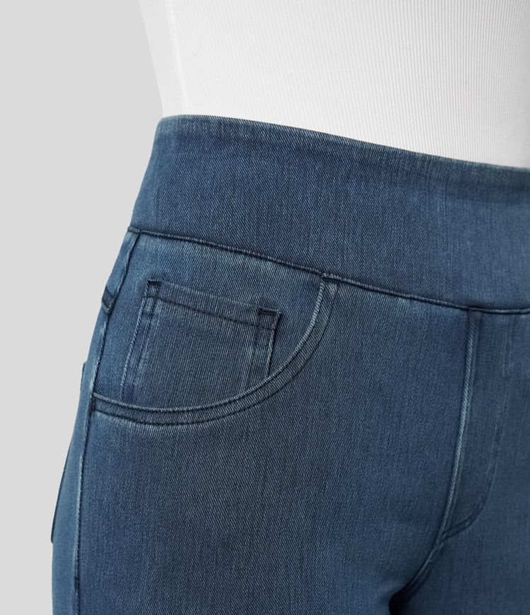 EVY™ | Bekväm Elastisk Byxa med Hög Midja