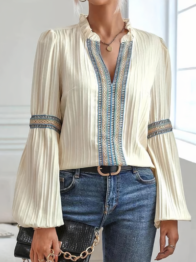 CORA™ | Eleganta Blondebluse