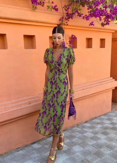Mara - Vacker Chic Maxi Klänning