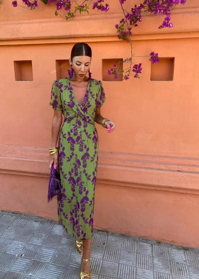 Mara - Vacker Chic Maxi Klänning