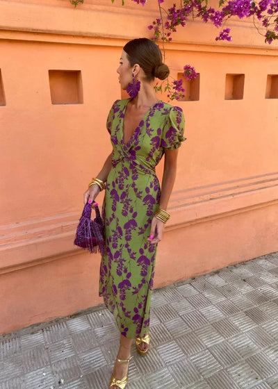 Mara - Vacker Chic Maxi Klänning