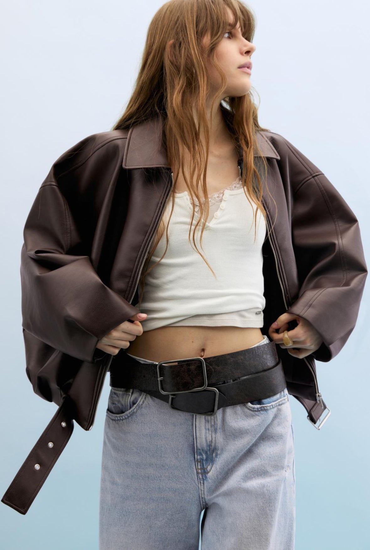 CLAIRE™ | Viralt läderjacka