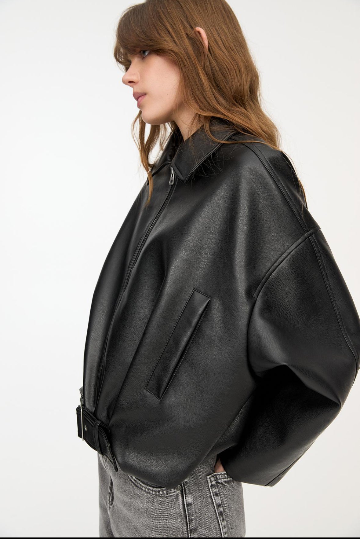 CLAIRE™ | Viralt läderjacka