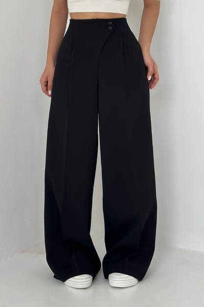 KLARA™ | Högmidjade Vida Byxor