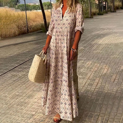 THEA™ | Boho Maxiklänning