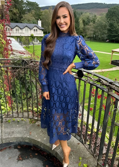 Lilian - Smickrande Maxi Klänning