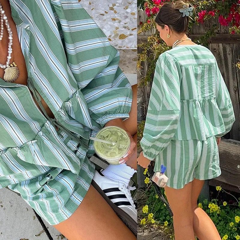 SARAH™ | Eleganta shorts set
