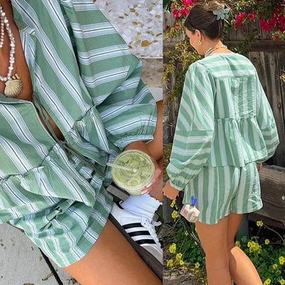 SARAH™ | Eleganta shorts set