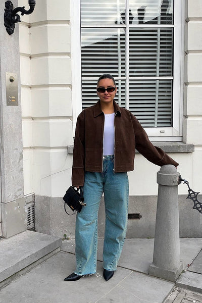 CYNTHIA™ | Jacka i fuskmocka