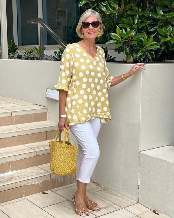 VIVIEN – VINTAGE-INSPIRERAD TOPP