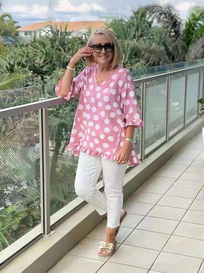 VIVIEN – VINTAGE-INSPIRERAD TOPP