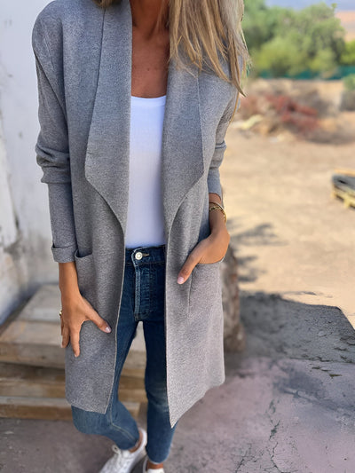 LILAH™ | Stilren revers-cardigan