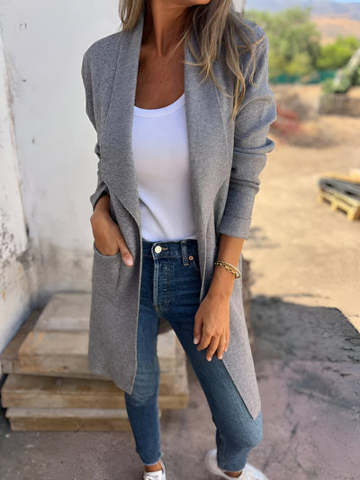 LILAH™ | Stilren revers-cardigan