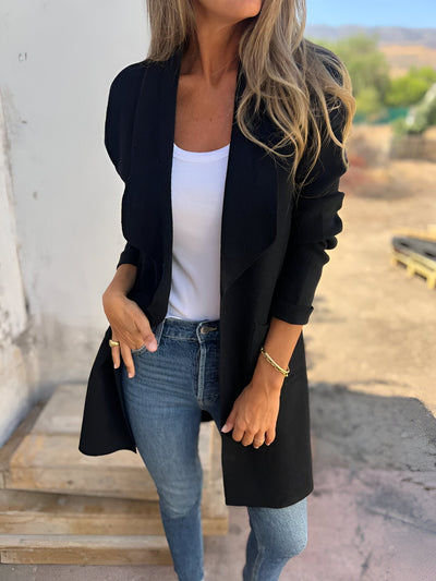 LILAH™ | Stilren revers-cardigan