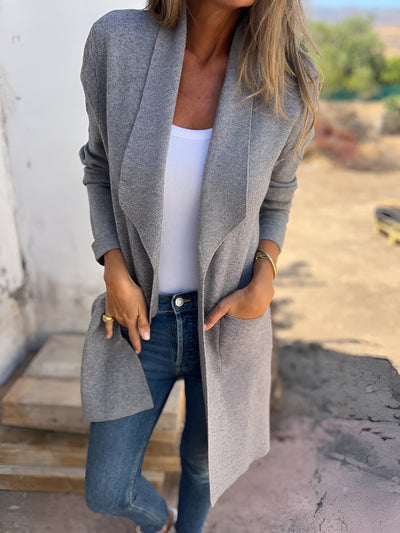 LILAH™ | Stilren revers-cardigan