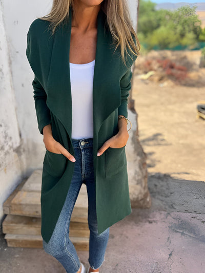 LILAH™ | Stilren revers-cardigan