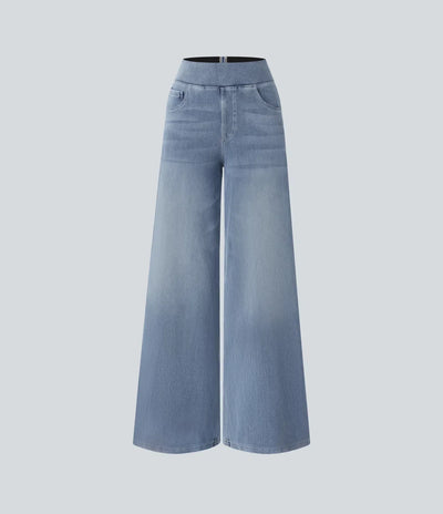 EVY™ | Bekväm Elastisk Byxa med Hög Midja