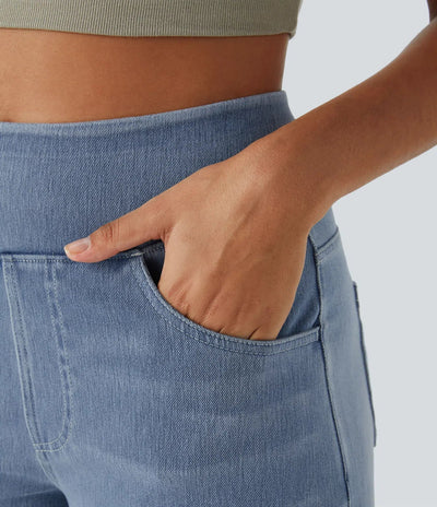 EVY™ | Bekväm Elastisk Byxa med Hög Midja