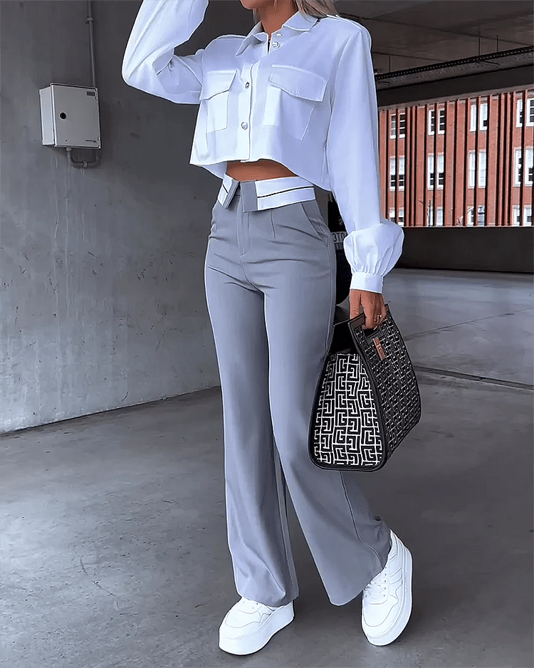 Ebba | Lyx Byxor Set - ElegantBy
