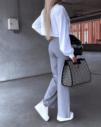 Ebba | Lyx Byxor Set - ElegantBy