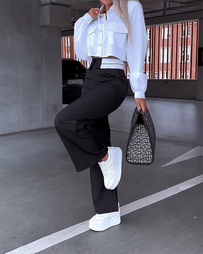 Ebba | Lyx Byxor Set - ElegantBy