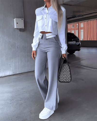 Ebba | Lyx Byxor Set - ElegantBy