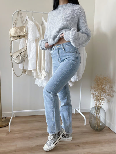 Maja | Eleganta Sparkle Jeans - ElegantBy