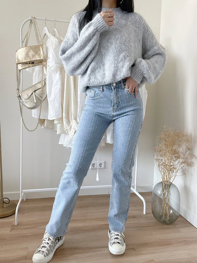 Maja | Eleganta Sparkle Jeans - ElegantBy