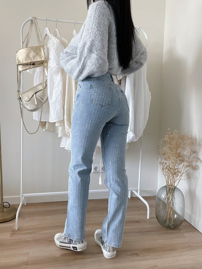 Maja | Eleganta Sparkle Jeans - ElegantBy